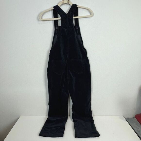 GAP Kids Velvet Black Overalls M - Picture 4 of 7